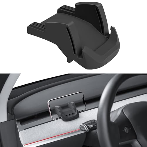 KUNIST Silicone Phone Mount for Tesla Model Y