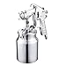 Produktbild nuzamas Saugnapf-Feed Air Spray Gun 2.0 mm Edelstahl Düse 1000 ml Fassungsvermögen Airbrush Werkzeug für Auto Möbel Gemälde Hand Held Paint Sprayer