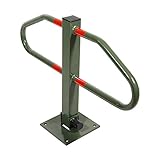 Das Schloss sorgt dafür das keine Unbefugten die Sperre hoch- und runterklappen können. Dem Schloss liegen drei Schlüssel bei.