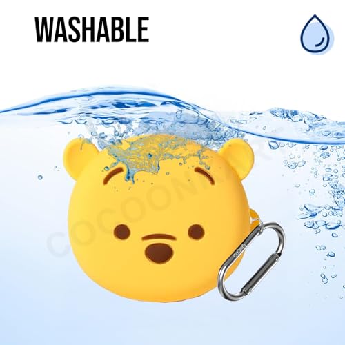 Image of Cartoon Silicone Case Cover for Samsung Galaxy Buds Core (2025) (Yellow Bearr)