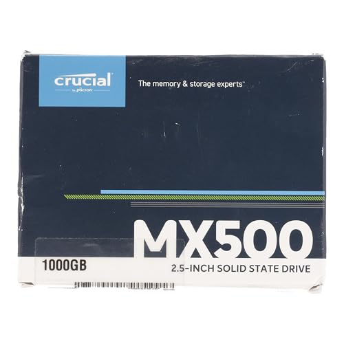 SSD Crucial MX500 3D NAND SATA de 2,5 polegadas CT1000MX500SSD1, 1 TB
