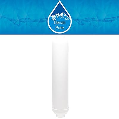 Replacement for Compatible with Watts RO-TFM-5SV Inline Filter Cartridge - Universal 10-inch Cartridge Compatible with WATTS PREMIER 500032 RO-TFM-5SV FIVE STAGE REVERSE OSMOSIS SYSTEM