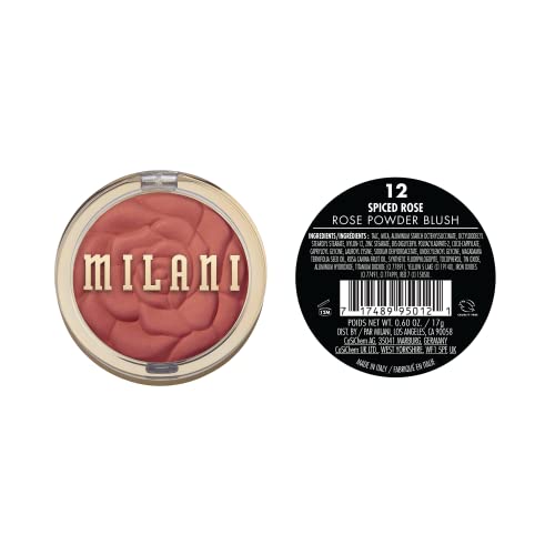 Image of Milani Rose Powder Blush, Spiced Rose, 17 g
