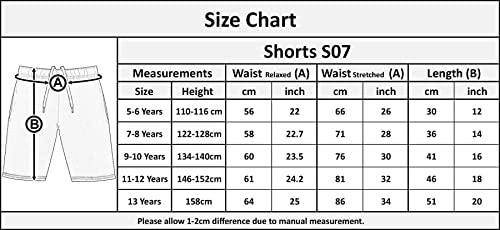 Shorts cómodos elásticos de niño para jugar pack de 3 pantalones cortos de algodón A2Z 4 Kids 4