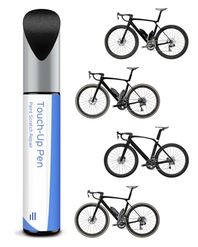 PARTS4EV Carbon Smoke Satin vernice per bicicletta – vernice per ritocchi per Trek, utilizzare penna per vernice per metallo e plastica, vernice per bicicletta ad alta opacità