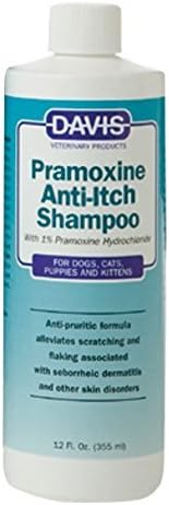 Davis Pramoxine Anti-Itch Dog and Cat Shampoo, 12-Ounce
