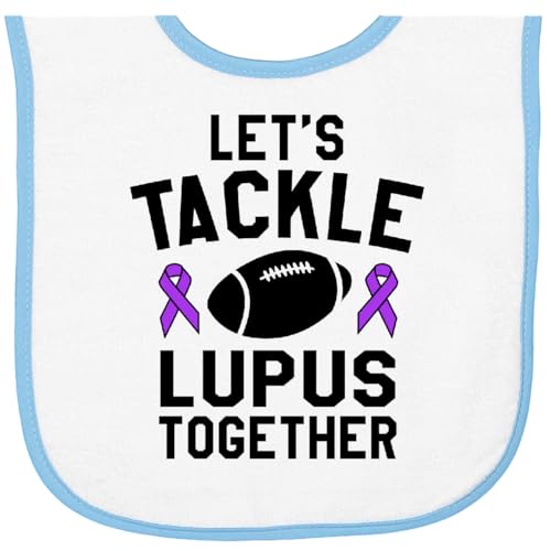 inktastic Lets Tackle Lupus Together Baby Terry Cloth Bib