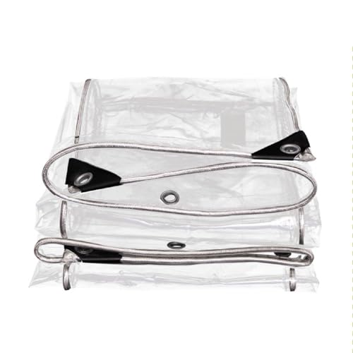 Transparente Plane - mit öSen Abdeckplane Wasserdicht 400g/m2 PVC Terrassenplane Wasserdicht Durchsichtig uv für Außenbereich Pflanzen Gewächshaus Pet Hutch Dach1.3X2.4M Transparente Plane - mit öSen Abdeckplane Wasserdicht 400g/m2 PVC Terrassenplane Wasserdicht Durchsichtig uv für Außenbereich Pflanzen Gewächshaus Pet Hutch Dach1.3X2.4M