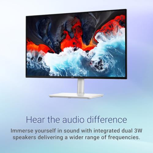 Image of Dell S27 Plus QHD Monitor, 2560 x 1440 IPS Display, 144Hz Refresh Rate, 1ms MPRT, AMD FreeSync, Built-in Dual Speakers, HDMI, DisplayPort, VESA Compatible, Height /Tilt /Pivot /Swivel Adjustable, White