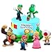 Figuras de Pastel 6 Piezas, Mini Figures, Minifiguras para Decoración de Tartas, Regalo para Niños, Parte de Cumpleaños para Niños, Decoracion para Tartas Infantiles, Regalos de Pascua para Niños