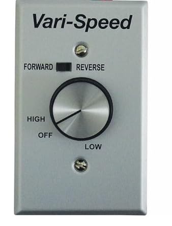 SC 105FR / 1-5 Fan Speed Control/Reversing Switch Built in / 5 Amp Capacity / 120 V