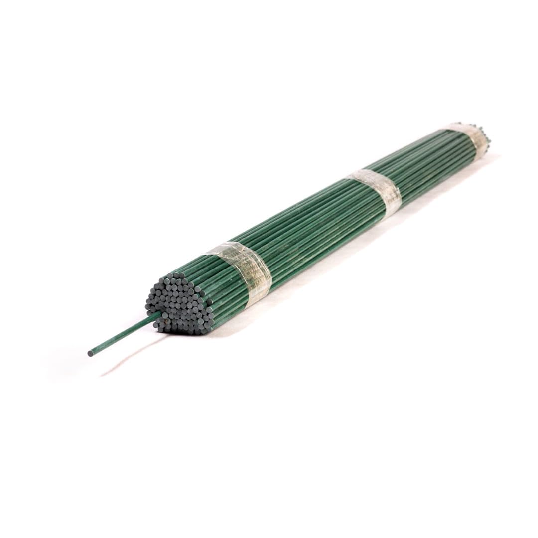 Pręty z włókna szklanego ZIELONE - 180cm - 8mm - 50 sztuk