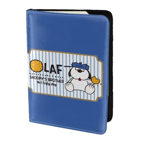 スヌーピー オラフ パスポートケース パスポートホルダー 収納ポケット パスポートカバー トラベルウォレット 海外旅行用 Puレザー 多機能 名刺 クレジットカード 航空券 エアチケット 出張 かわいい おしゃれ