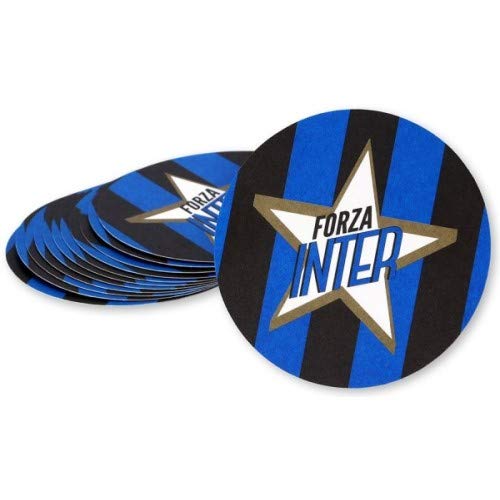 F.C. Inter SOTTOBICCHIERI di Carta Confezione da