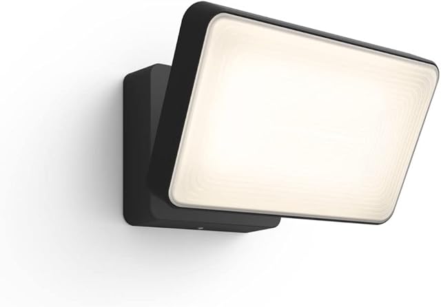 Philips Hue NEW Welcome White Flood Light. For Outdoor Smart Lighting. Works with Alexa, Google Assistant and Apple Homekit