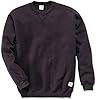 Carhartt Men's Midweight Crew Neck Sweatshirt, Black, X-Large #2