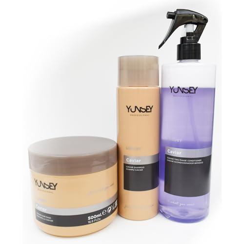 Pack 3 productos Caviar 'champú, desmelantes y máscara'