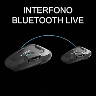 CARDO, interfono Mani libere Bluetooth Freecom 2X Duo, Nero