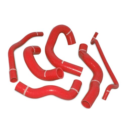 Mishimoto MMHOSE-MUS-05RD Silicone Radiator Hose Kit Fits Ford Mustang 2005-2016 Red