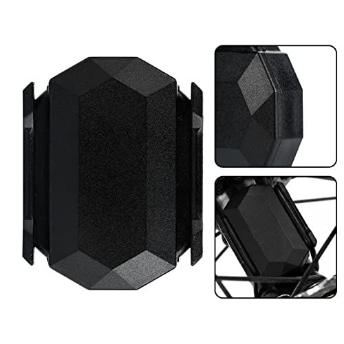 Omquot Kit de sensor de velocidad y cadencia inalámbrico Bluetooth impermeable para accesorios de bicicleta