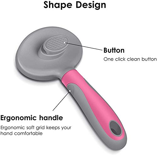 Huisdierborstels Handschoenen Efficiënte zelfreinigende huisdier Grooming Brush for kleine grote honden katten… - Image 7