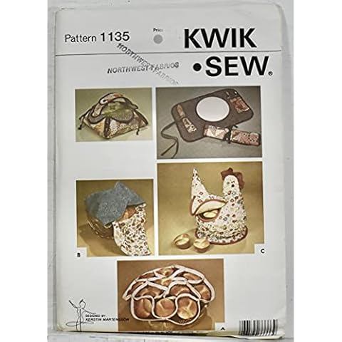 Kwik Sew Crafts Sewing Pattern 1135 - Home Accessories (O/S) Cover