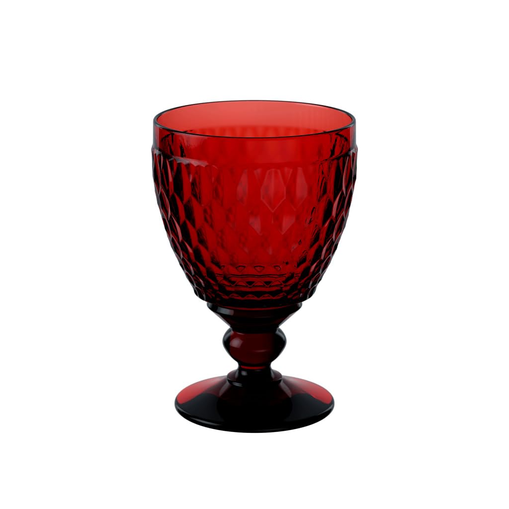 Villeroy & Boch Boston Coloured 144 mm Water Goblet, Red