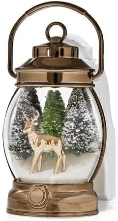 White Barn BBWSnowy Lantern NIGHTLIGHT Wallflowers Fragrance Plug