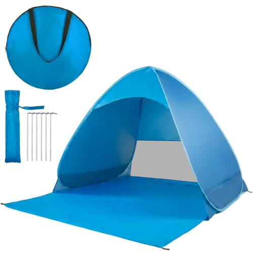 4smile Sonnenschirm Strand SunnyJoy Ø 160 cm, 3er Set - Strandschirm mit UV Schutz 50+, inkl. Sonnenschirm Schutzhülle und Bodenhülse - Strandschirm windfest stabil, Sonnenschutz Strand, Türkis