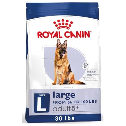Royal Canin Size Health Nutrition Large 5+ Mature Dry Dog Food, 30 lb Bag