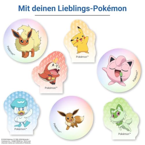 Image of Ravensburger Pokemon Labyrinth Glow in the Dark - Sliding Fun with Your Favorite Pokemon - Playable in Light and Dark for 2-4 Players Ages 7 and Up
