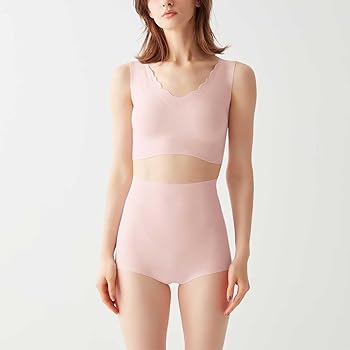 Amazon.co.jp: [グンゼ] ハイウエストショーツ 完全無縫製 綿混