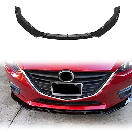 Lèvre de pare-chocs Mazda 3 14-18 protégeant le bas de caisse
