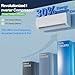 Mountman 12000 BTU Mini Split AC/Heating System,19 SEER2 110/120V Energy Efficient Ductless Inverter System,Cools Up to 750 Sq.Ft with Pre-Charged Condenser,Heat Pump & Installation Kits