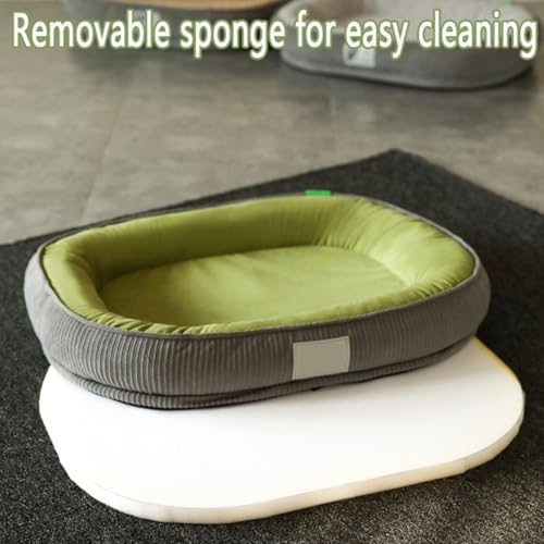Canapé chiens imperméable et déhoussable avec bords rehaussés ergonomiques