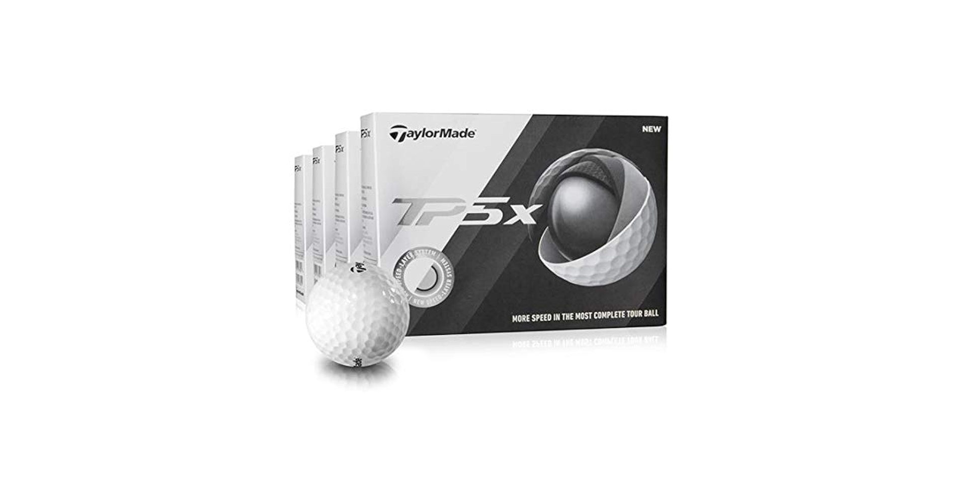 TaylorMade TP5x 3箱+TP5 1箱　ゴルフボール Amazon.com : Taylor Made TP5x Golf Balls - Buy 3 DZ Get 1 DZ