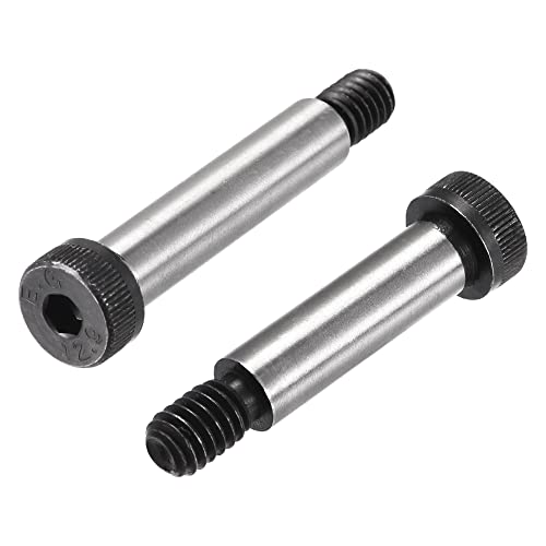 uxcell Alloy Steel Hexagon Socket Head Shoulder Screws Bolts, 1-3/4