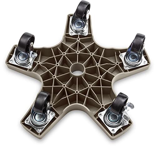 Bosmere S14450 Down Under Plant Caddie, Heavy Duty Plant Stand With Wheels, 500Lb Capacity, 14-Inch, Light Gray #TOP2