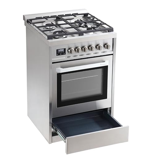 Rangaire RRG241TS 24 Inch Gas Range, 4 Sealed Burners, 3.0 Cu. Ft. Capacity, Freestanding Slide-In Convection Oven thumb #6