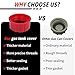 Gas Can Cap Fits most 1/2/3/5 gallon gas can Coarse Thread Gas Can cap Gas Can Covers Replacement 4 Pack