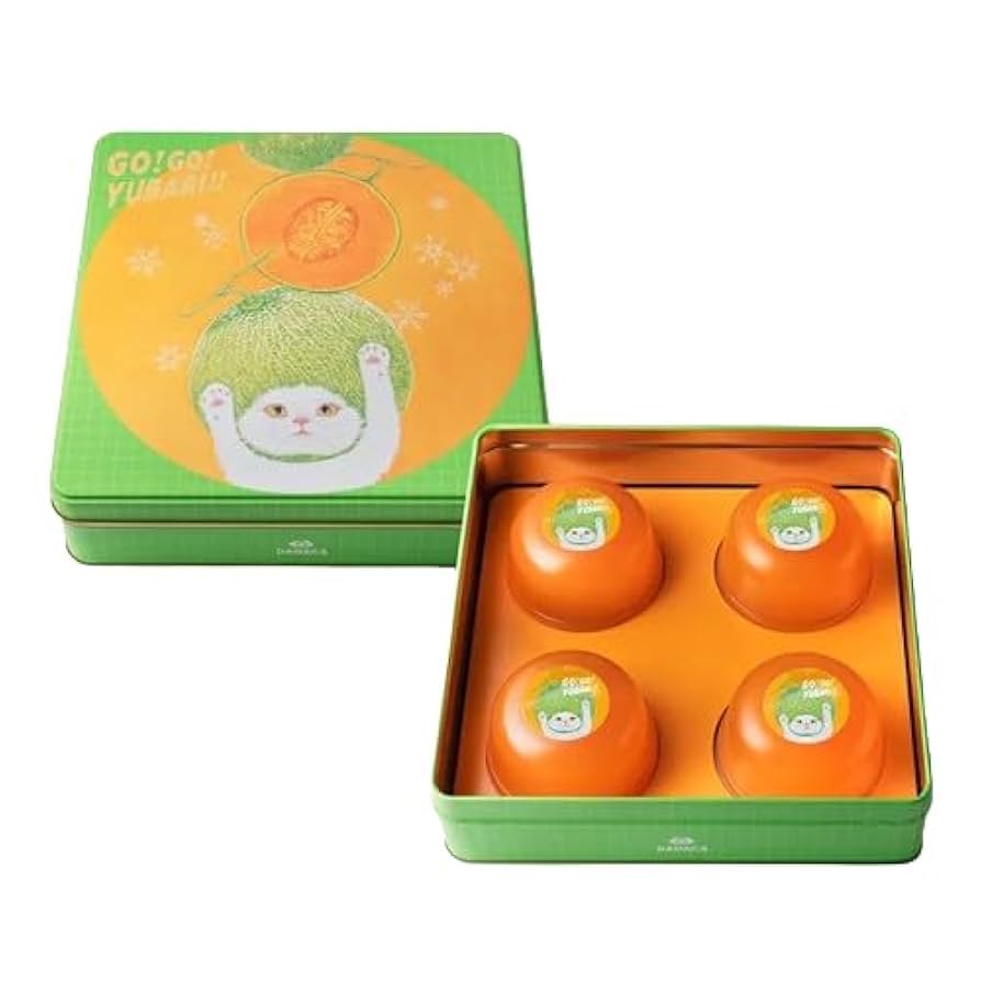 Amazon.co.jp: GO! GO! YUBARI!! 夕張メロンゼリー 1缶(4個入り