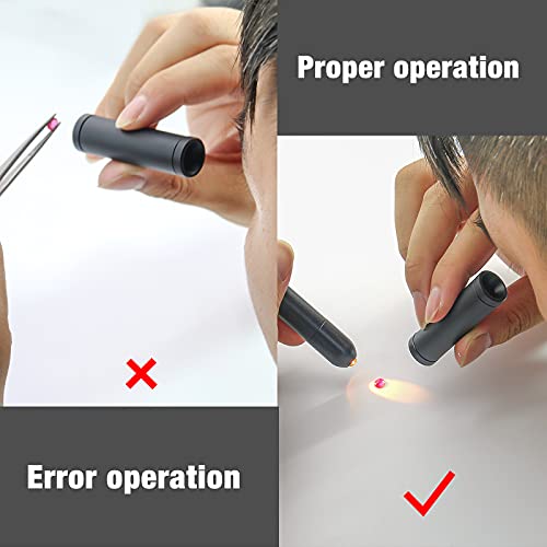 Handheld Spectroscope, Dagood Pocket Diffraction Grating Gemological