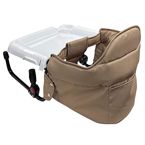 トレー付き テーブルチェア ベージュ B09G34812T