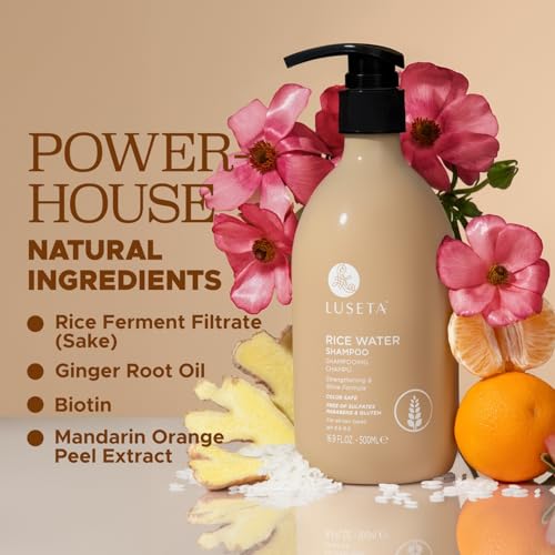 Image of Luseta Rice Water Strengthening & Nourishing Shampoo 16.9oz