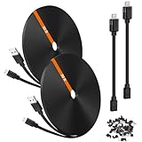 Picture of 2-Pack 30 ft Power Cord and Adapter for Blink Mini 2 and Outdoor 4, Outdoor Camera Extension Cable