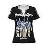 Ladies's Quo Rock Band Status Minimalist Elegance T-Shirt Comfortable Premium Top Date Night Slimming T-Shirt Multicolor M #5