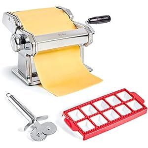 Uno Casa Pasta-maker – Pastamachine voor pasta en noodles – Pasta-apparaat voor diverse vormen van pasta (ook ravioli)