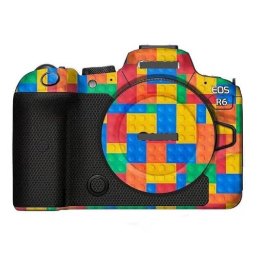 Protection Canon EOS R6 anti-rayures : habillez votre appareil photo d'un style brique colorée