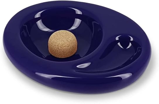 Chacom - Blue Ceramic Ashtray for 1 Pipe