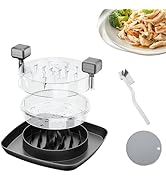 MIUSKATL Upgrade Chicken Shredder - Meat Shredder with Detachable Plate - Visible Chicken Breast ...